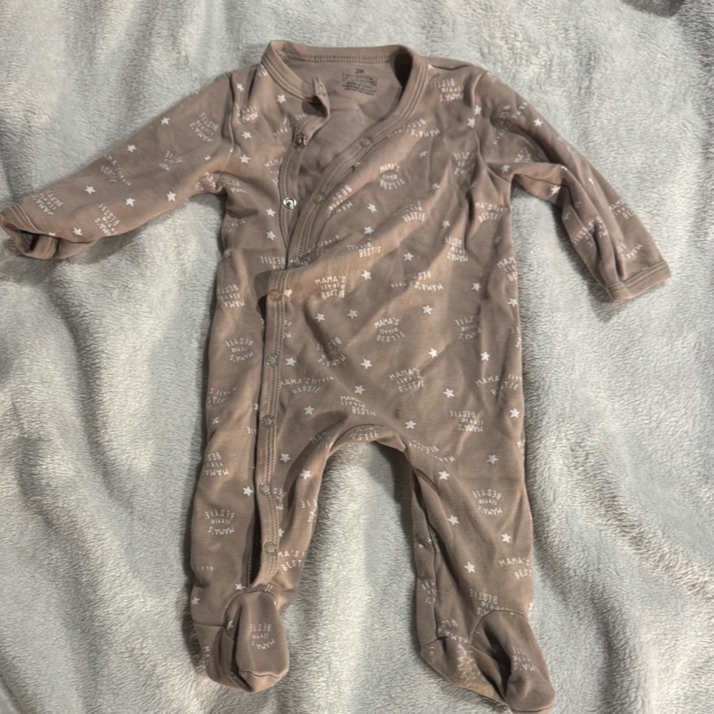 Cozy Brown Kids One Piece